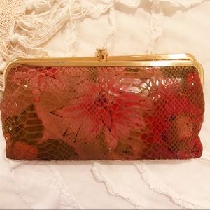 Floral Hobo Clutch Wallet